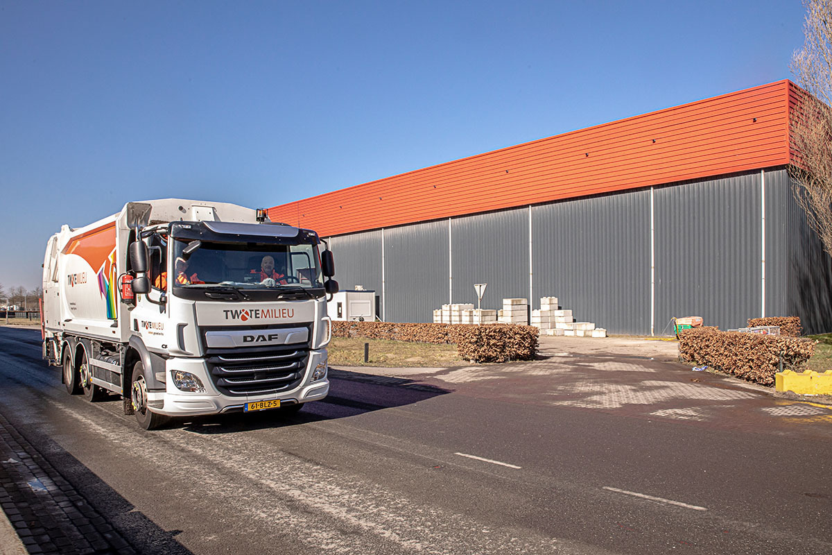 TAS vrachtwagen twente milieu